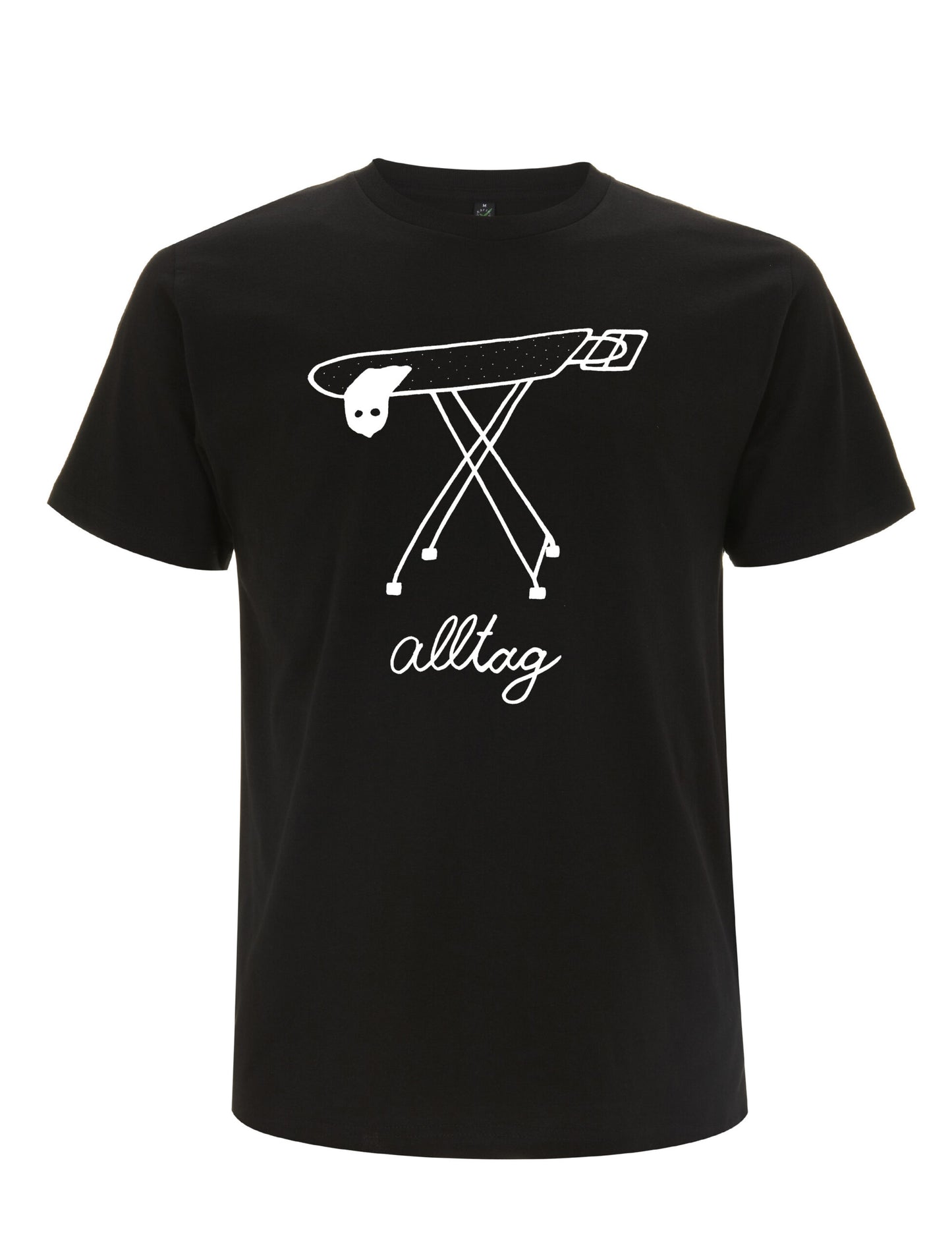 Alltag Shirt Bügelbrett, Black image 0
