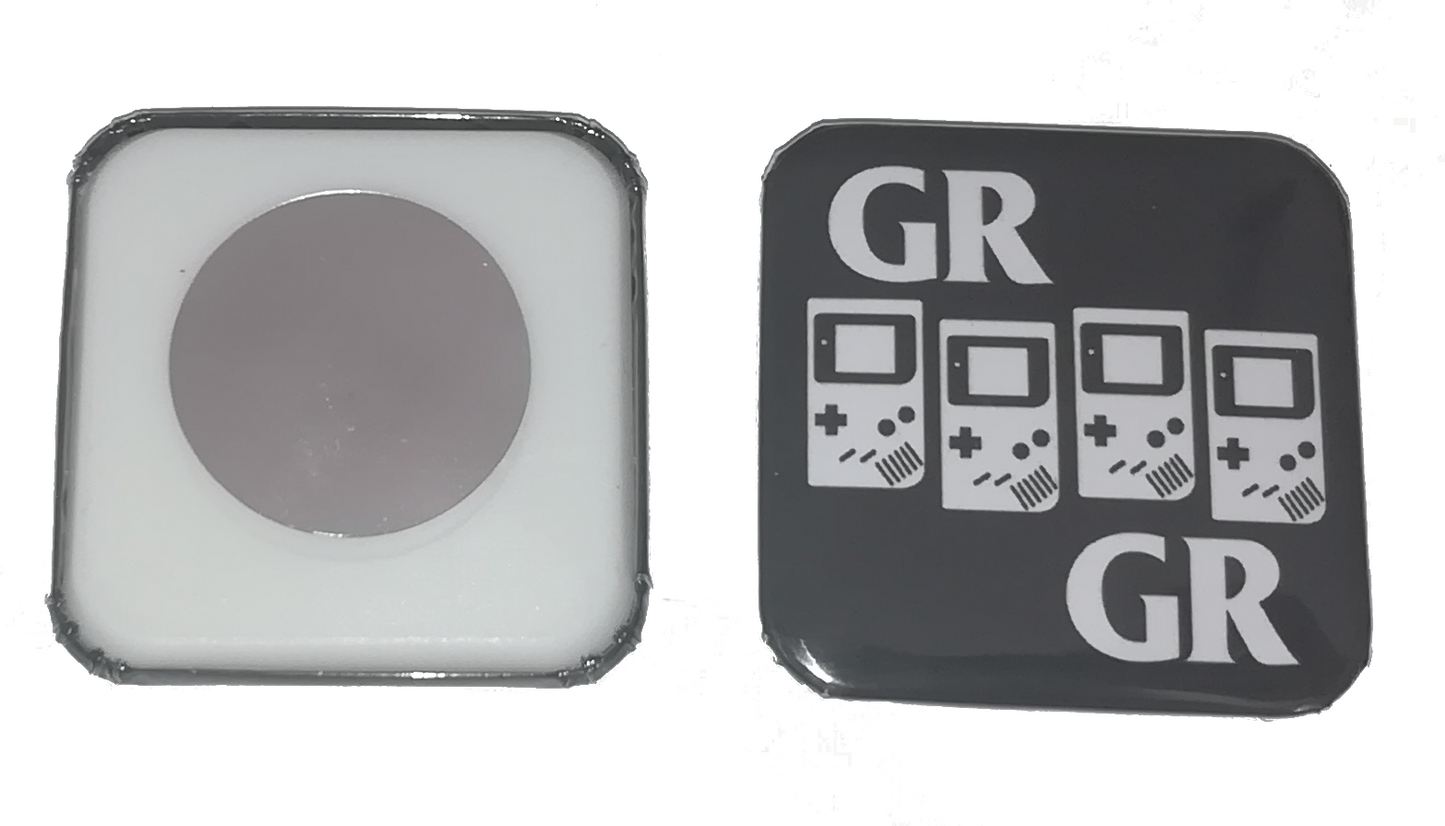 GrGr - Quadratischer Magnet, Logo image 0