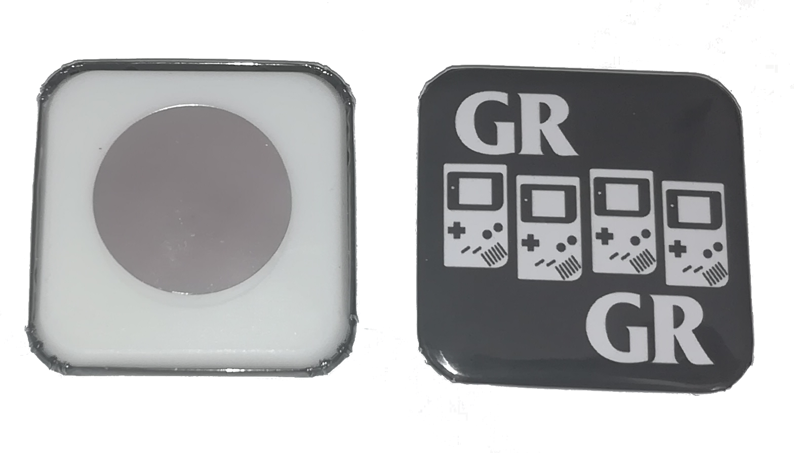 GrGr - Quadratischer Magnet, Logo image 0