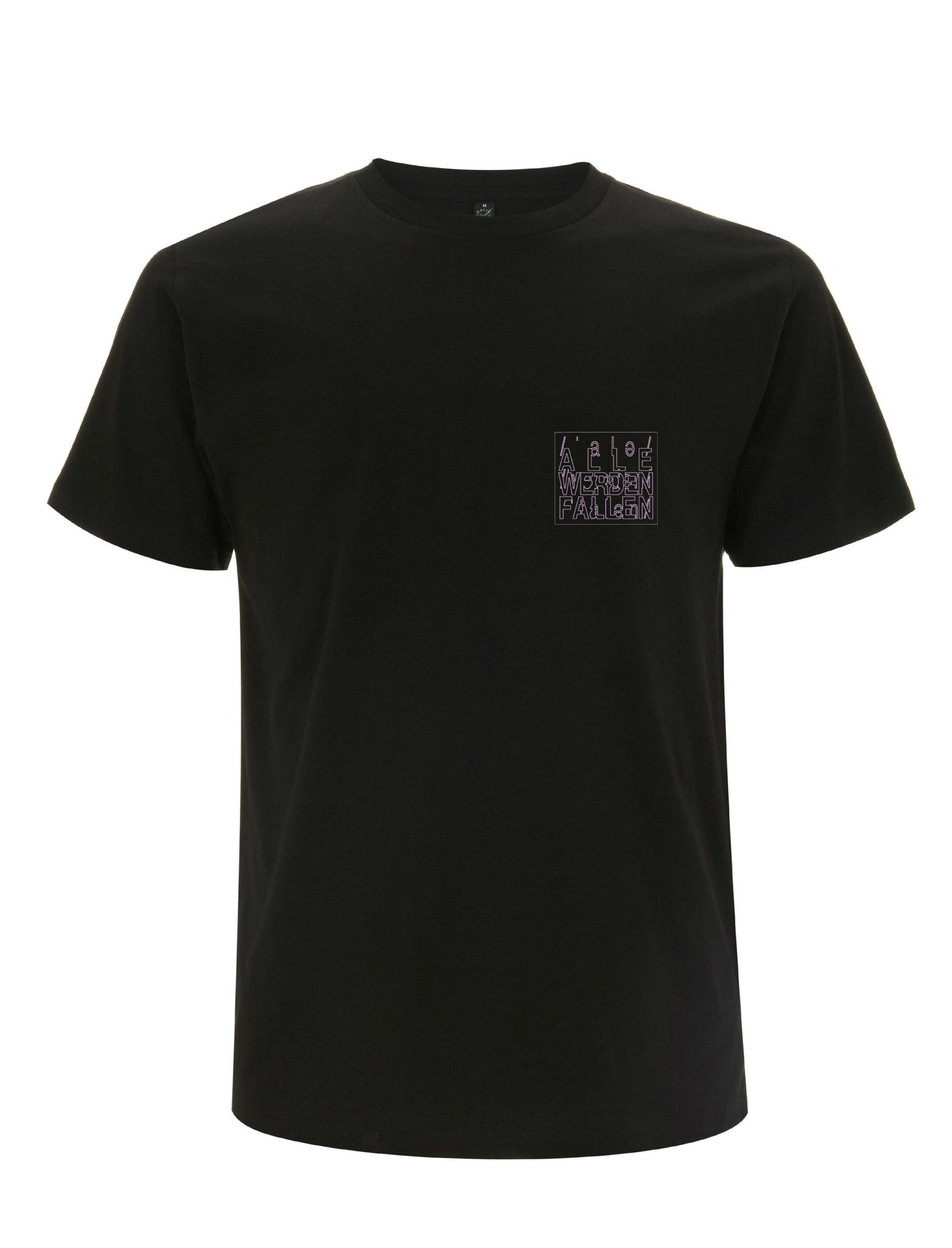 Alle werden fallen Shirt, Black image 0