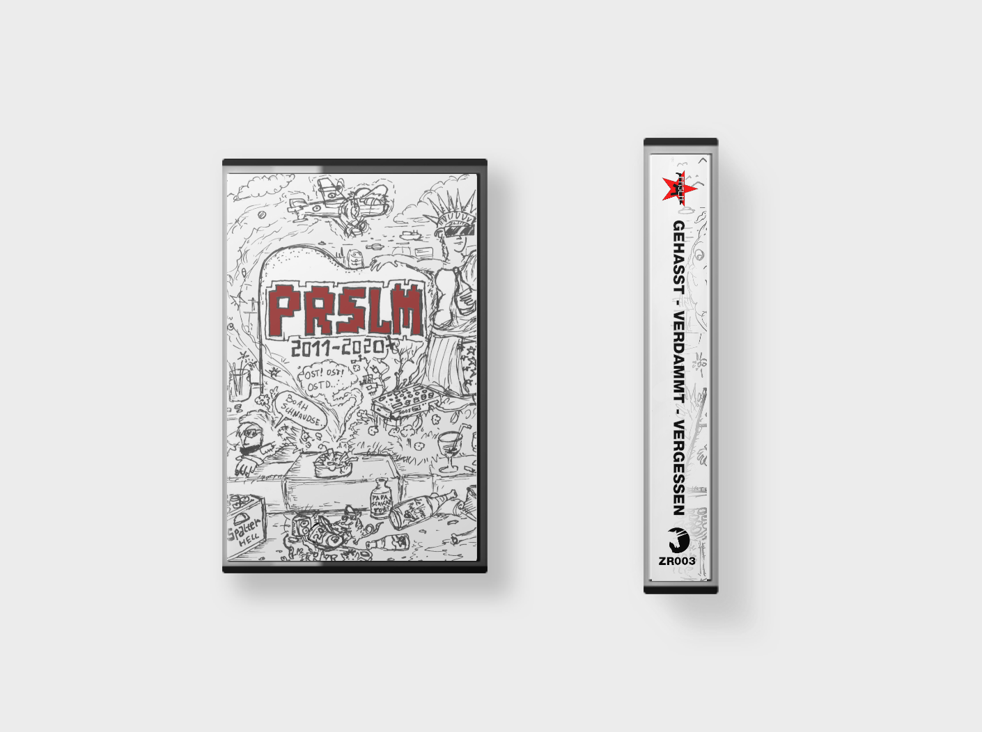 PRSLM - "Gehasst - Verdammt - Vergessen" (MC) Deluxe Paket image 0