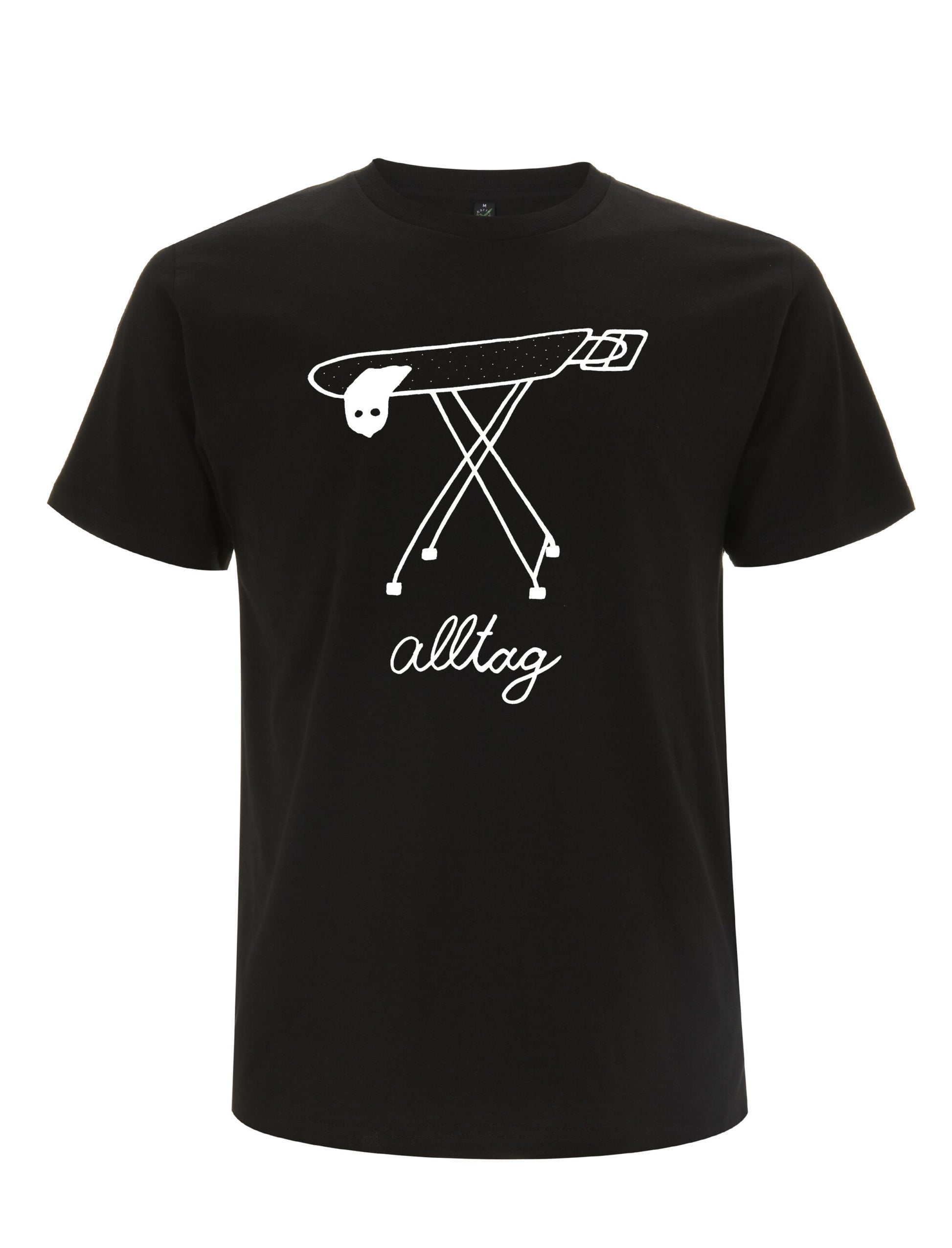 Alltag Shirt Bügelbrett, Black image 0
