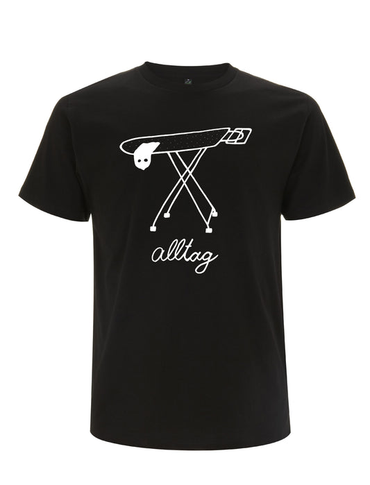 Alltag Shirt Bügelbrett, Black image 0